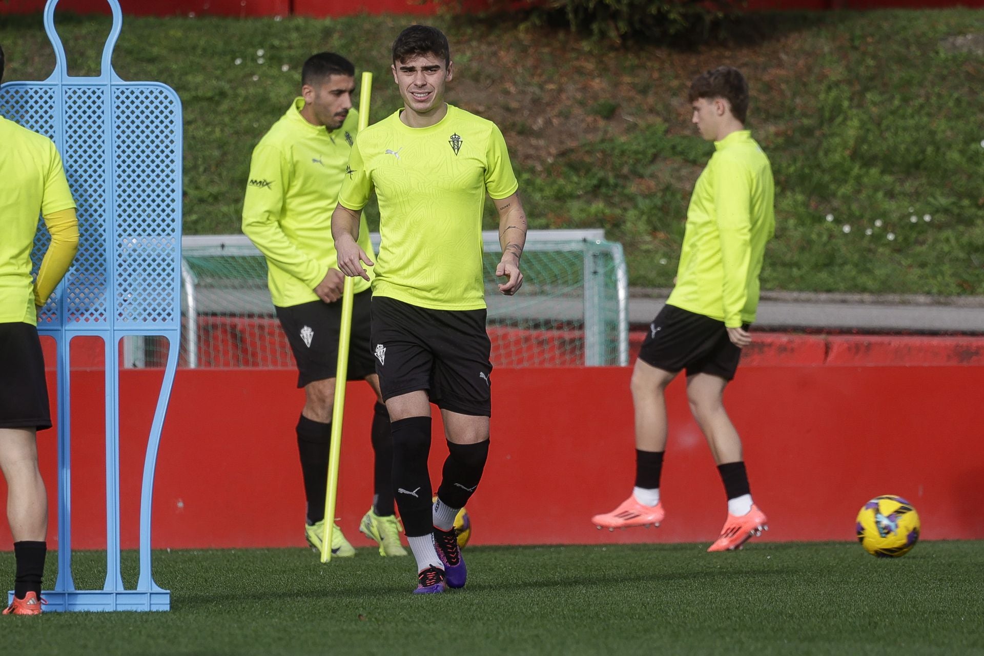 Entrenamiento del Sporting (06/12/24)