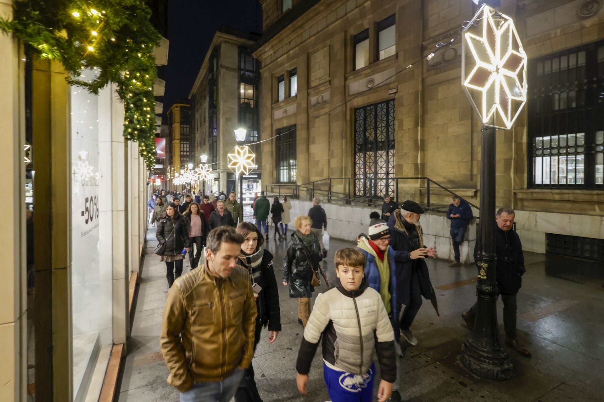 El puente de diciembre llena Gijón