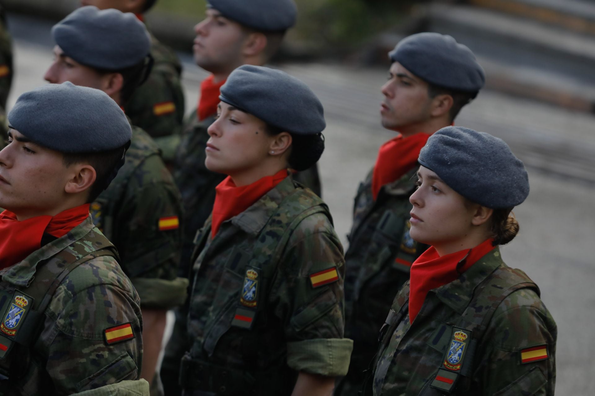 Cabo Noval celebra la Inmaculada, patrona de la Infantería