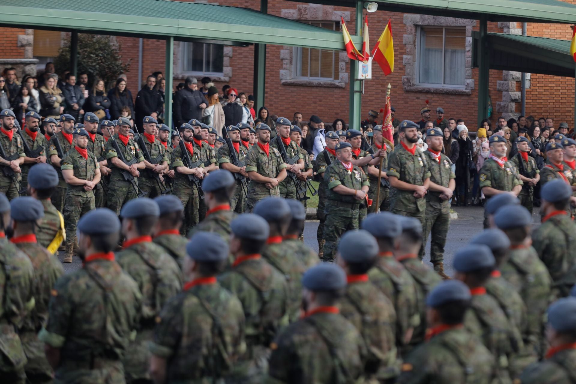 Cabo Noval celebra la Inmaculada, patrona de la Infantería