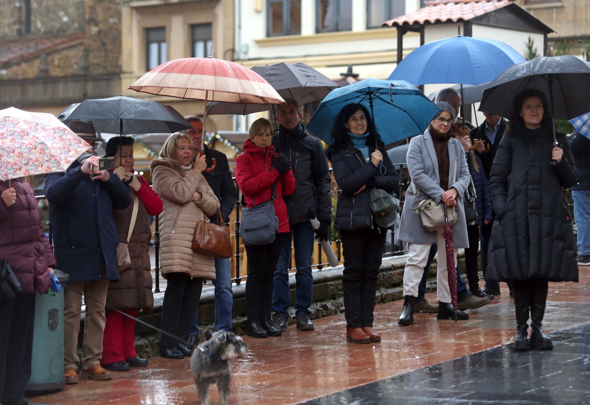 Nieve, lluvia y mucho frío en lo peor del temporal en Asturias