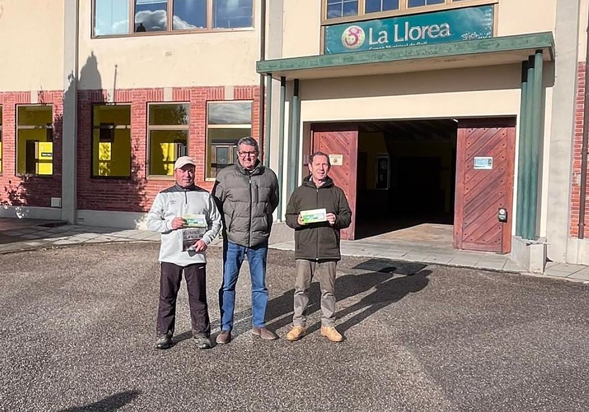 Alejandro Álvarez, Arturo Zarauza y Juan Carlos Valdés.