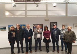 Los organizadores inauguraron la muestra en la Factoría Cultural.