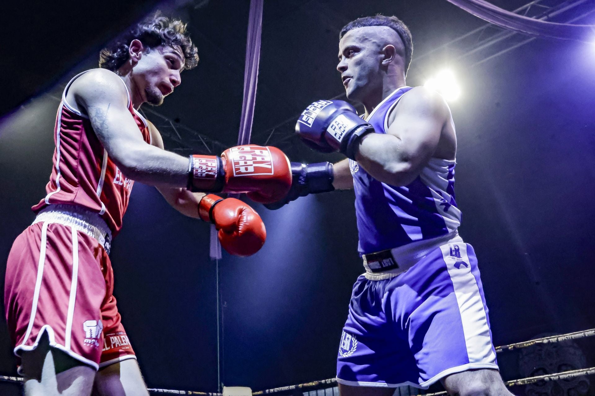 Las mejores fotos de los combates de boxeo de élite en Castrillón