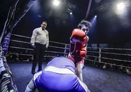 Las mejores fotos de los combates de boxeo de élite en Castrillón