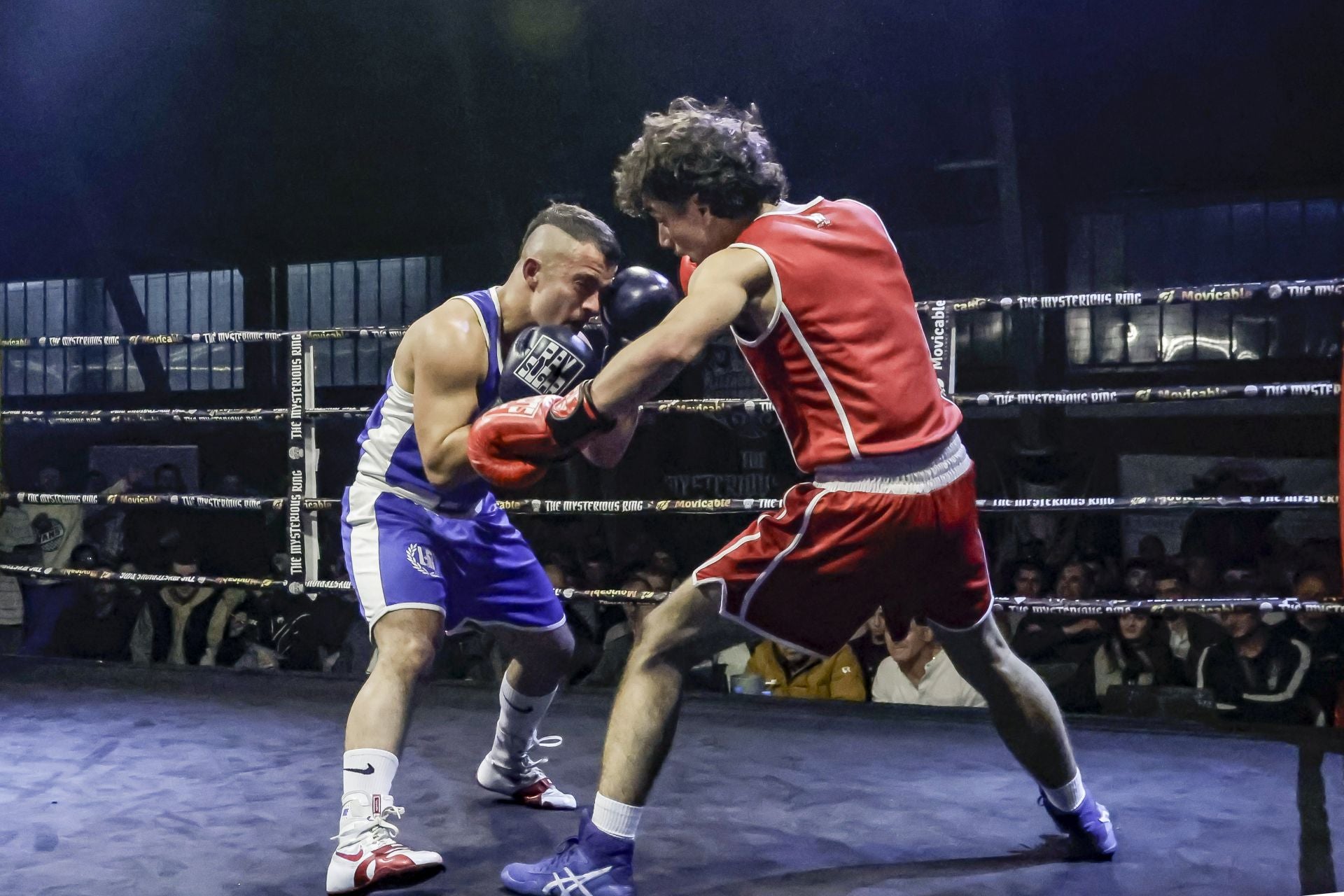 Las mejores fotos de los combates de boxeo de élite en Castrillón