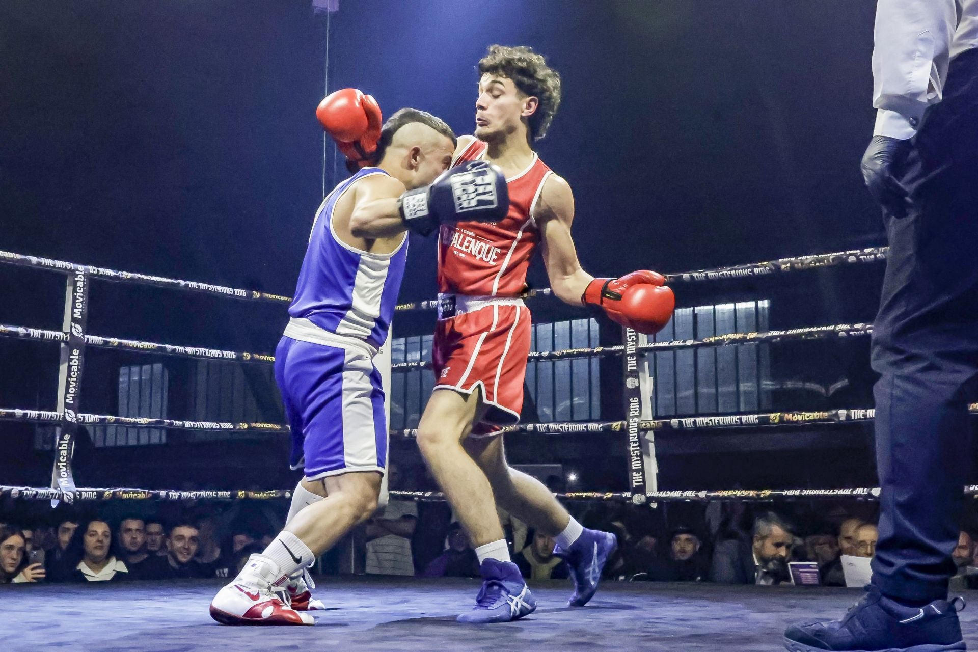 Las mejores fotos de los combates de boxeo de élite en Castrillón