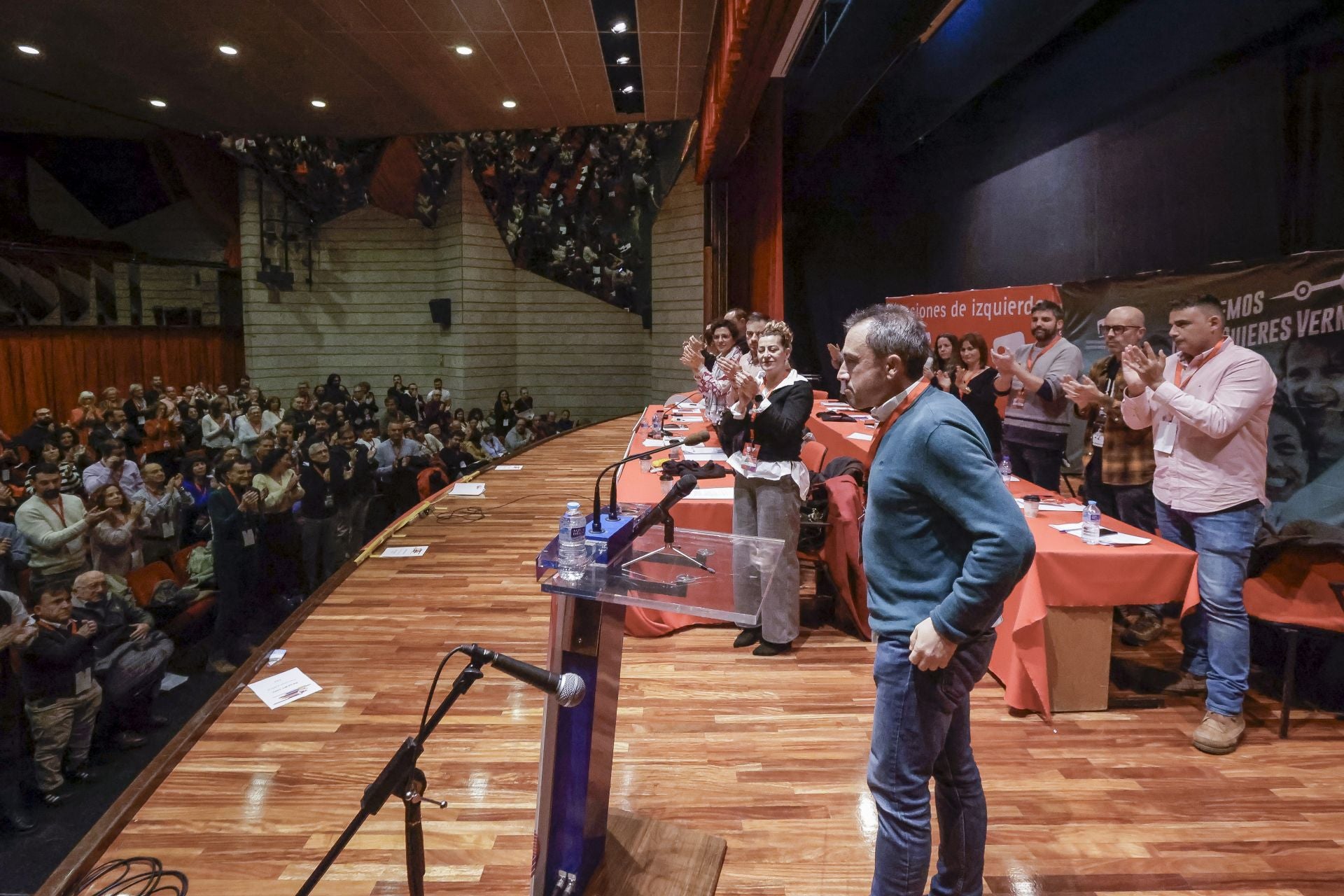Fotos: la asamblea de IU de Asturias en la que Ovidio Zapico reafirmó su liderazgo