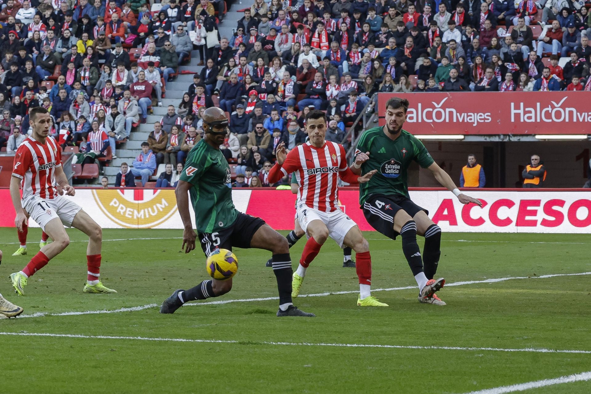 Las mejores jugadas del Sporting de Gijón - Racing de Ferrol