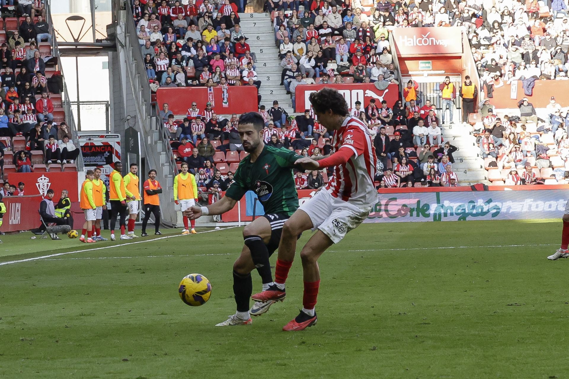 Las mejores jugadas del Sporting de Gijón - Racing de Ferrol