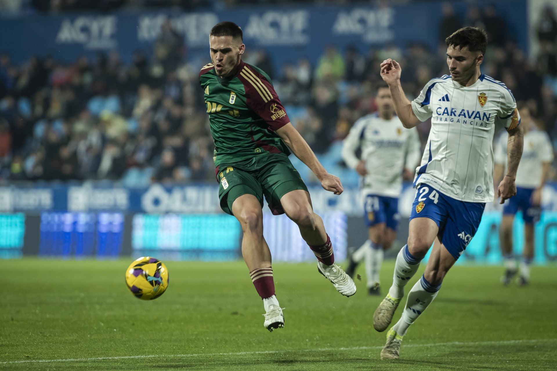 Las mejores imágenes del Real Zaragoza - Real Oviedo