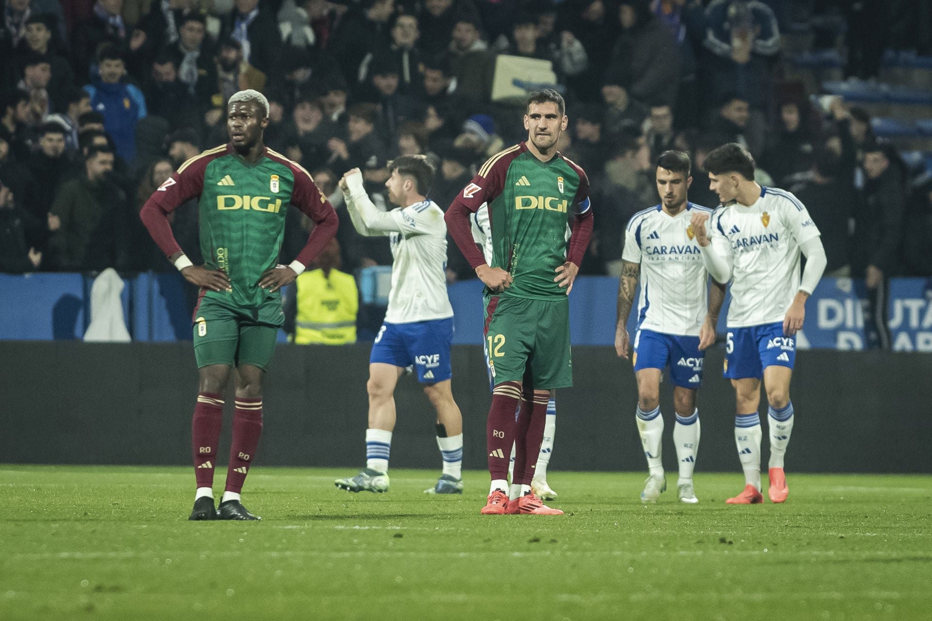 Las mejores imágenes del Real Zaragoza - Real Oviedo