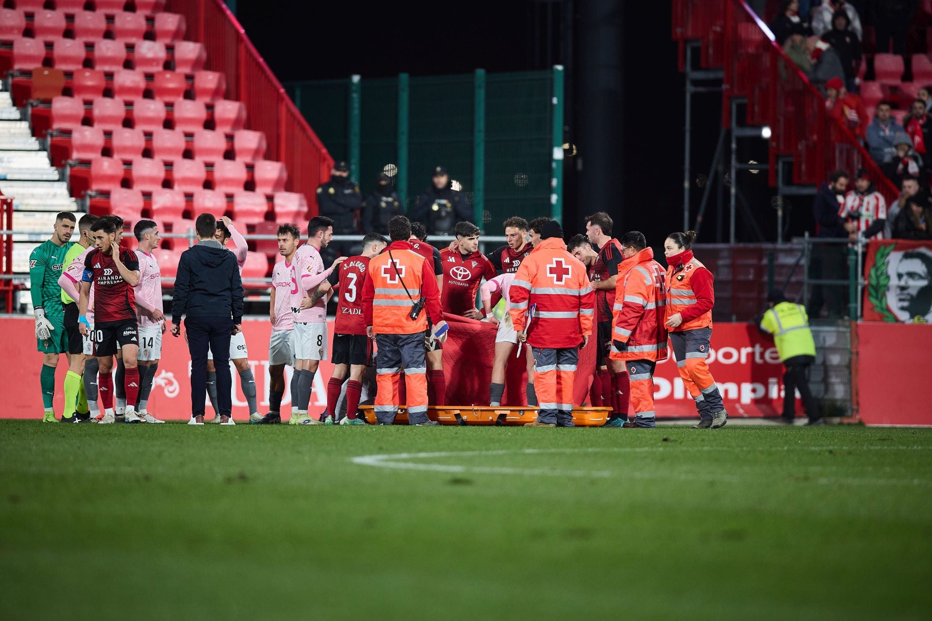 Las mejores imágenes del Mirandés 1 - 1 Sporting de Gijón