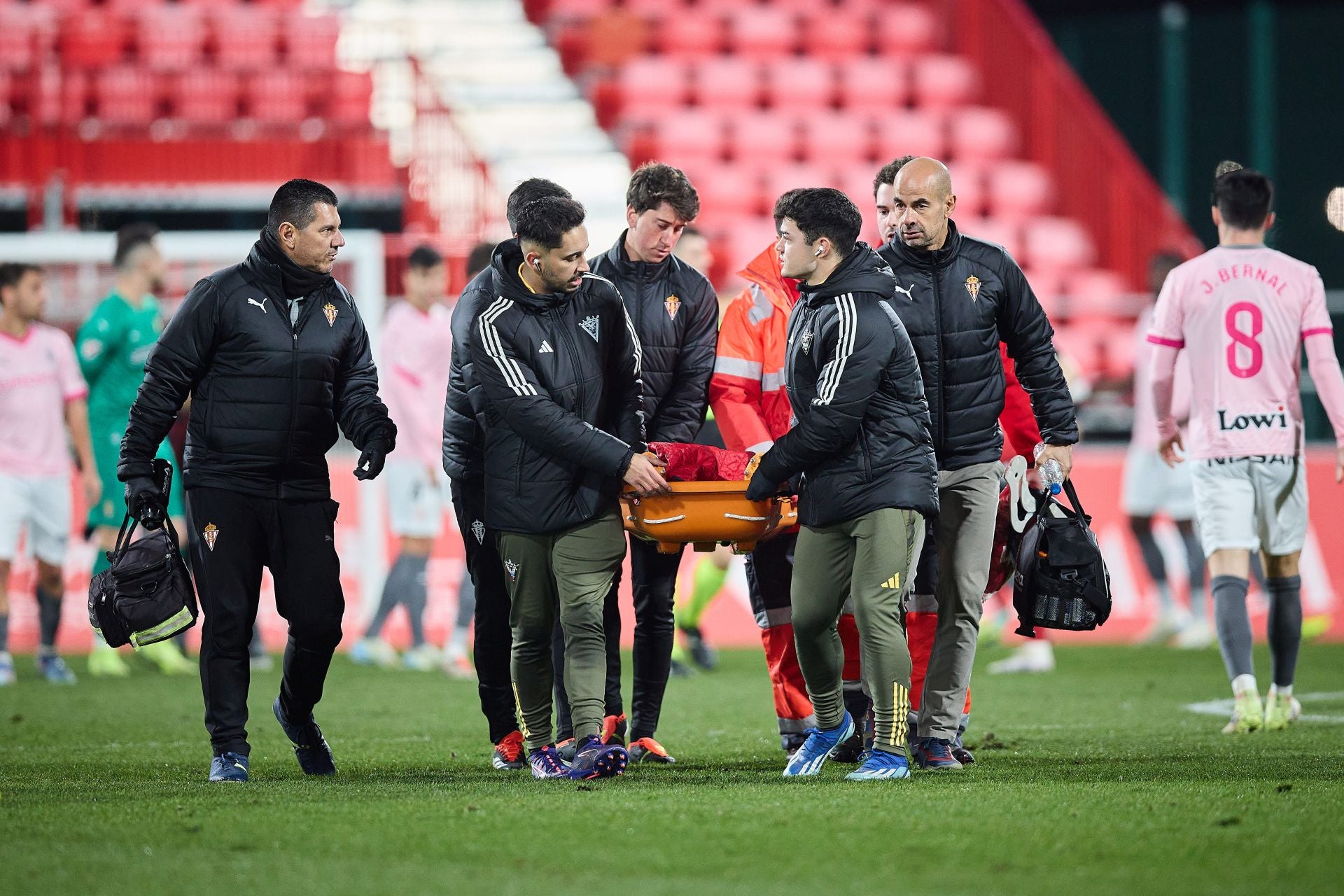 Las mejores imágenes del Mirandés 1 - 1 Sporting de Gijón