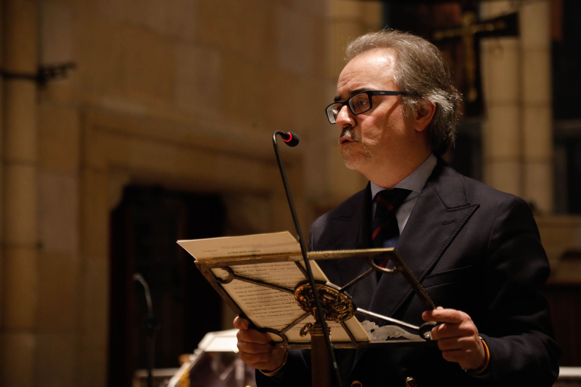 El pregón del acto de Navidad de la Asociación Belenista de Gijón en imágenes