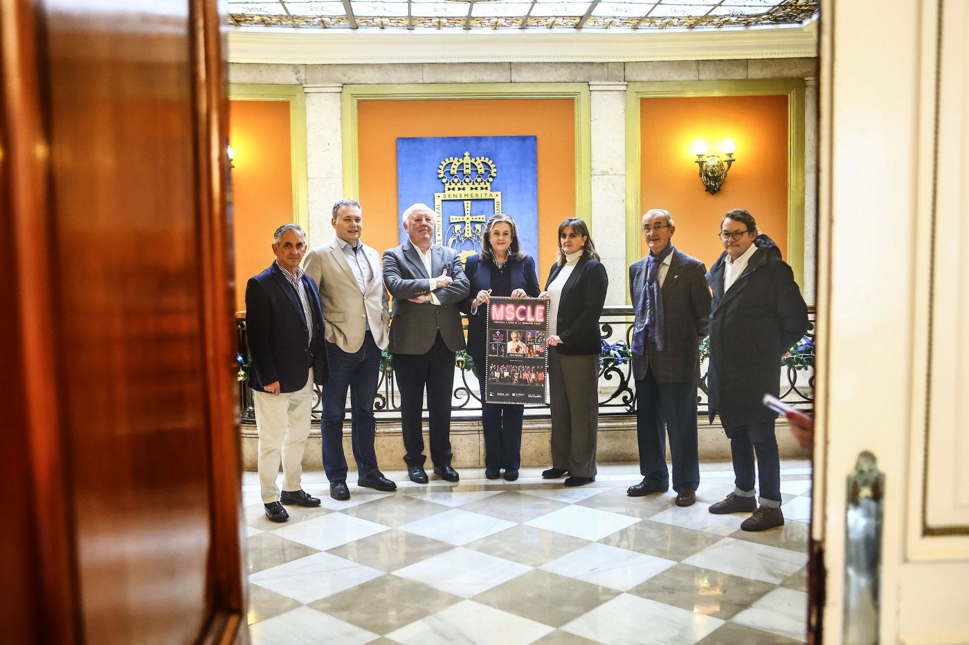 Rafael Cimas, Adolfo Rivas, Miguel Ángel de Diego, Margarita Collado, María Velasco, Tomás Reinares y Laude Martínez.