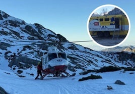 Intenso operativo conjunto entre Asturias y Cantabria, con el puesto de mando en Sotres, para hallar al montañero leonés desaparecido en Picos de Europa.