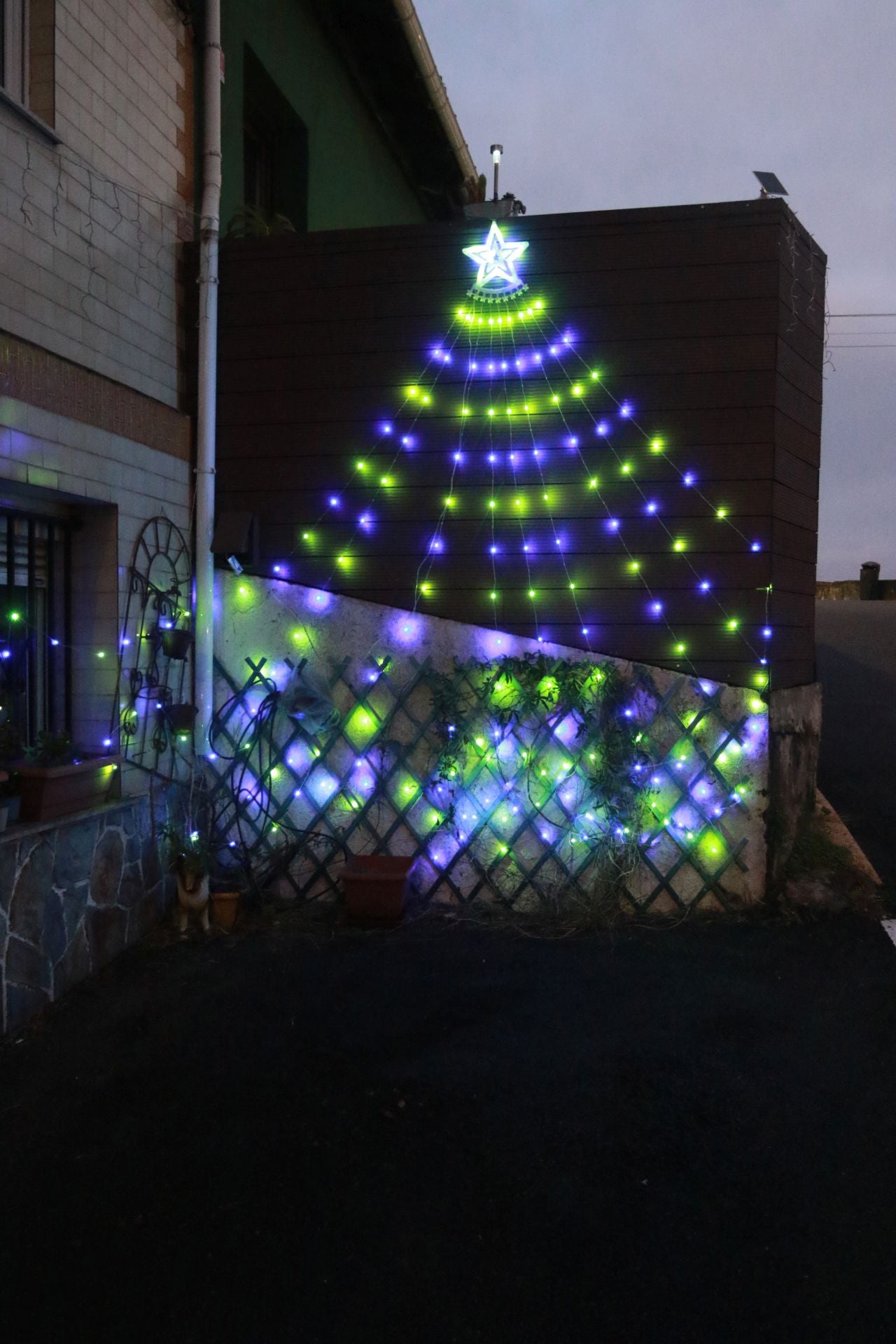 Una de las decoraciones que pueden verse en El Muselín.