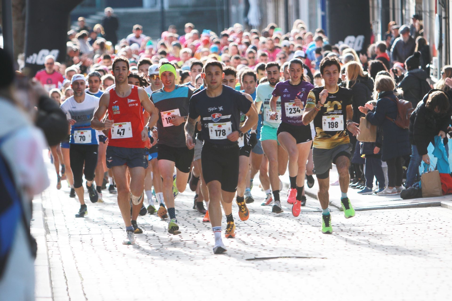 La San Silvestre de Pola de Lena, en imágenes