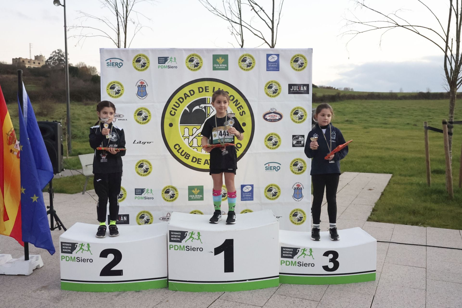 Las mejores fotos de la Carrera Fin de Año de Lugones