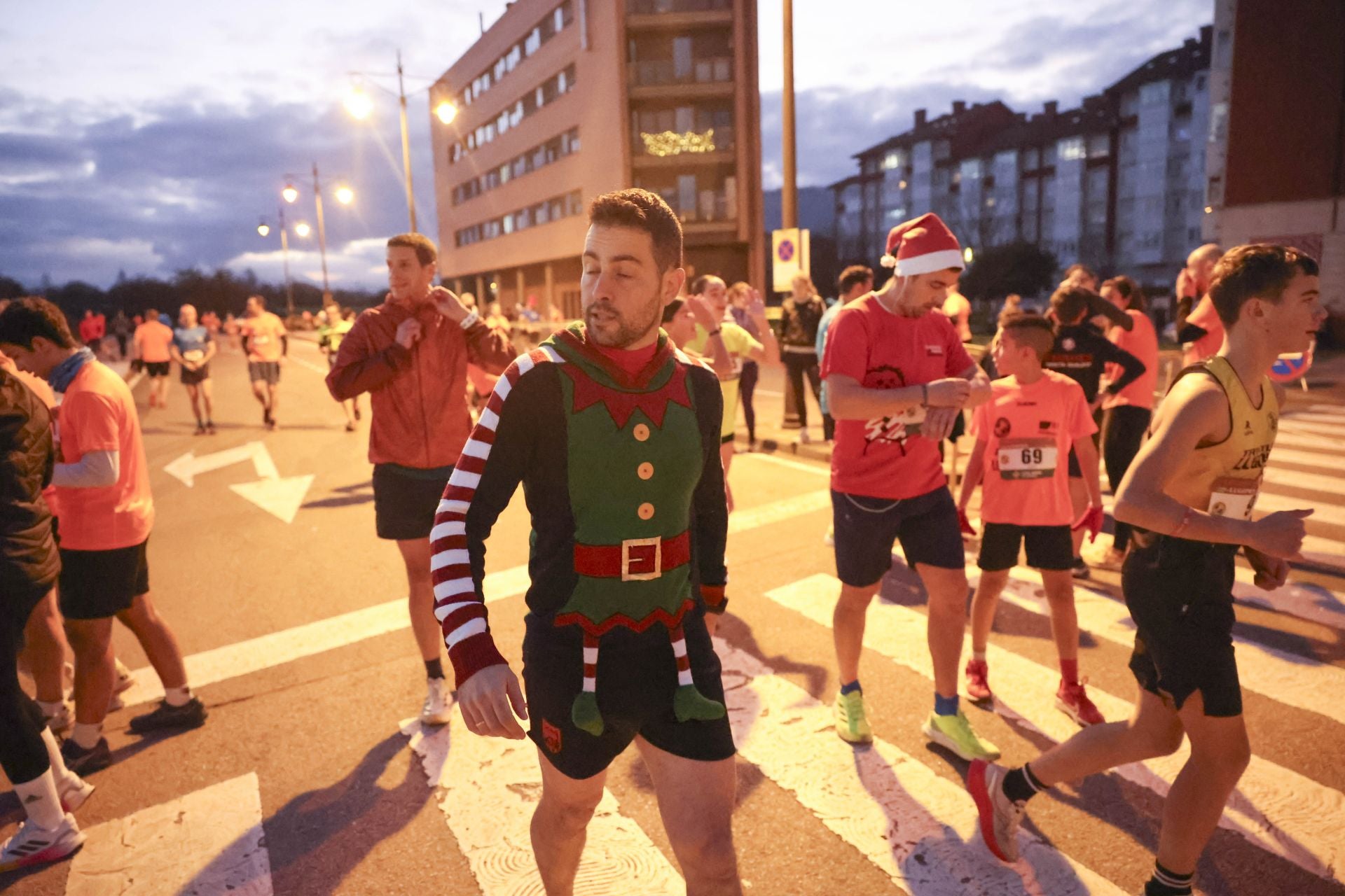 Las mejores fotos de la Carrera Fin de Año de Lugones