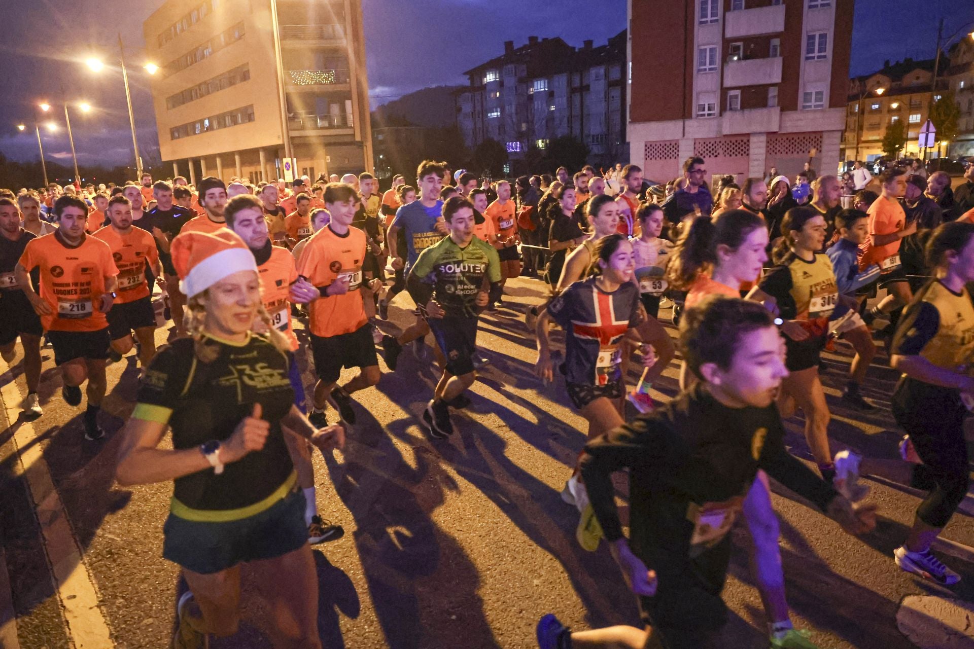 Las mejores fotos de la Carrera Fin de Año de Lugones