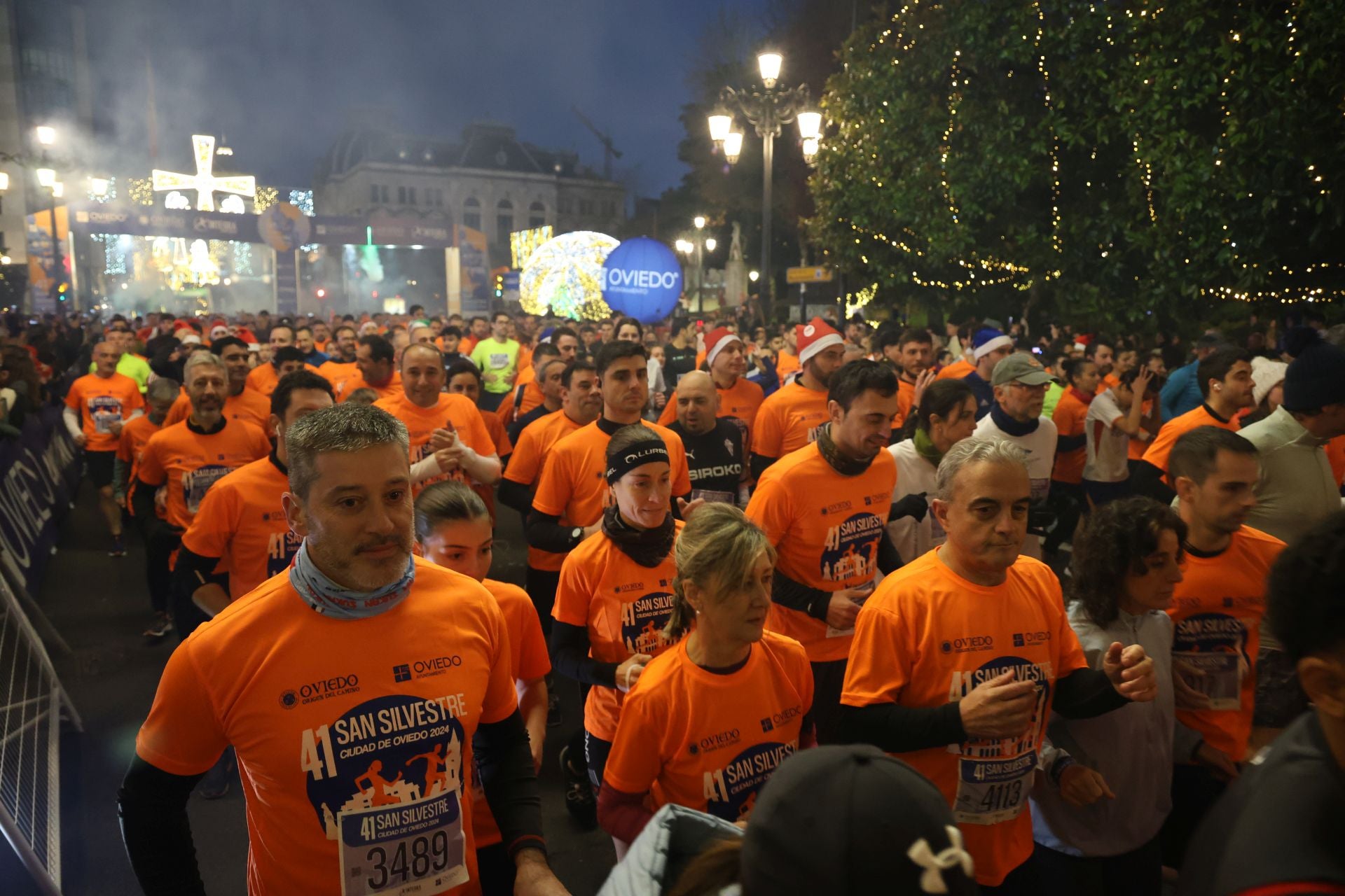 Oviedo despide el año a golpe de zapatilla por San Silvestre