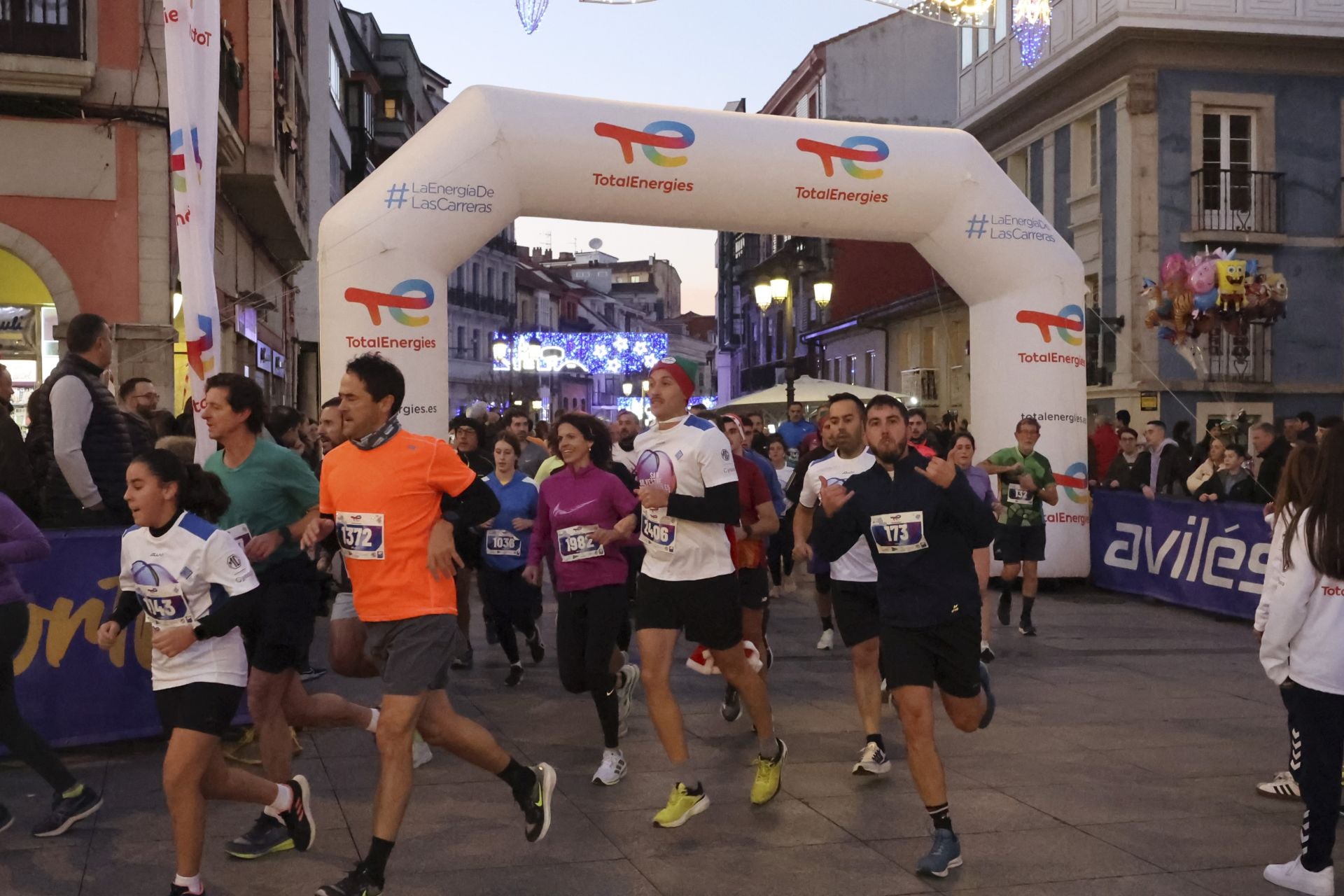 San Silvestre en Avilés para despedir el 2024