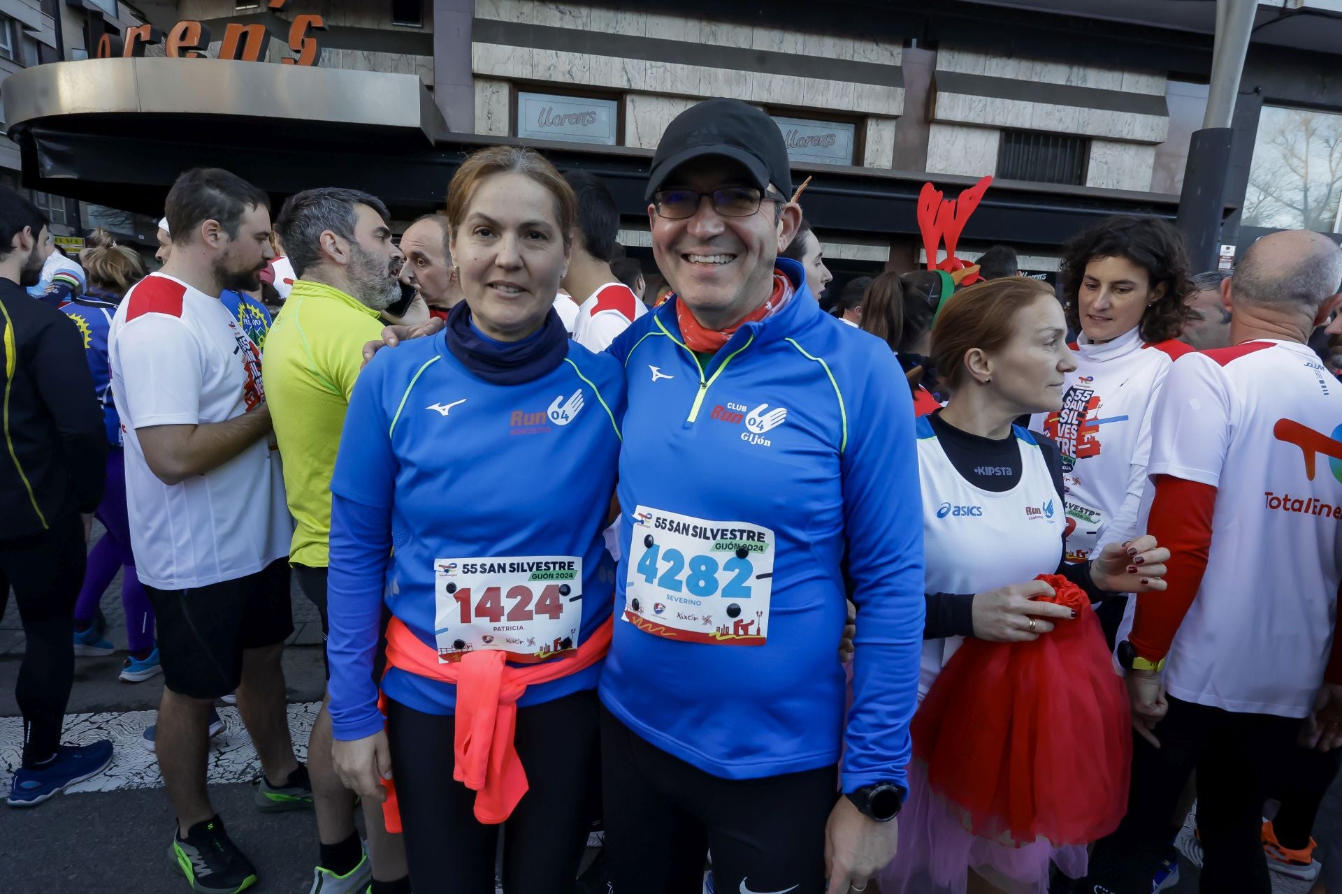 La San Silvestre vuela por las calles de Gijón