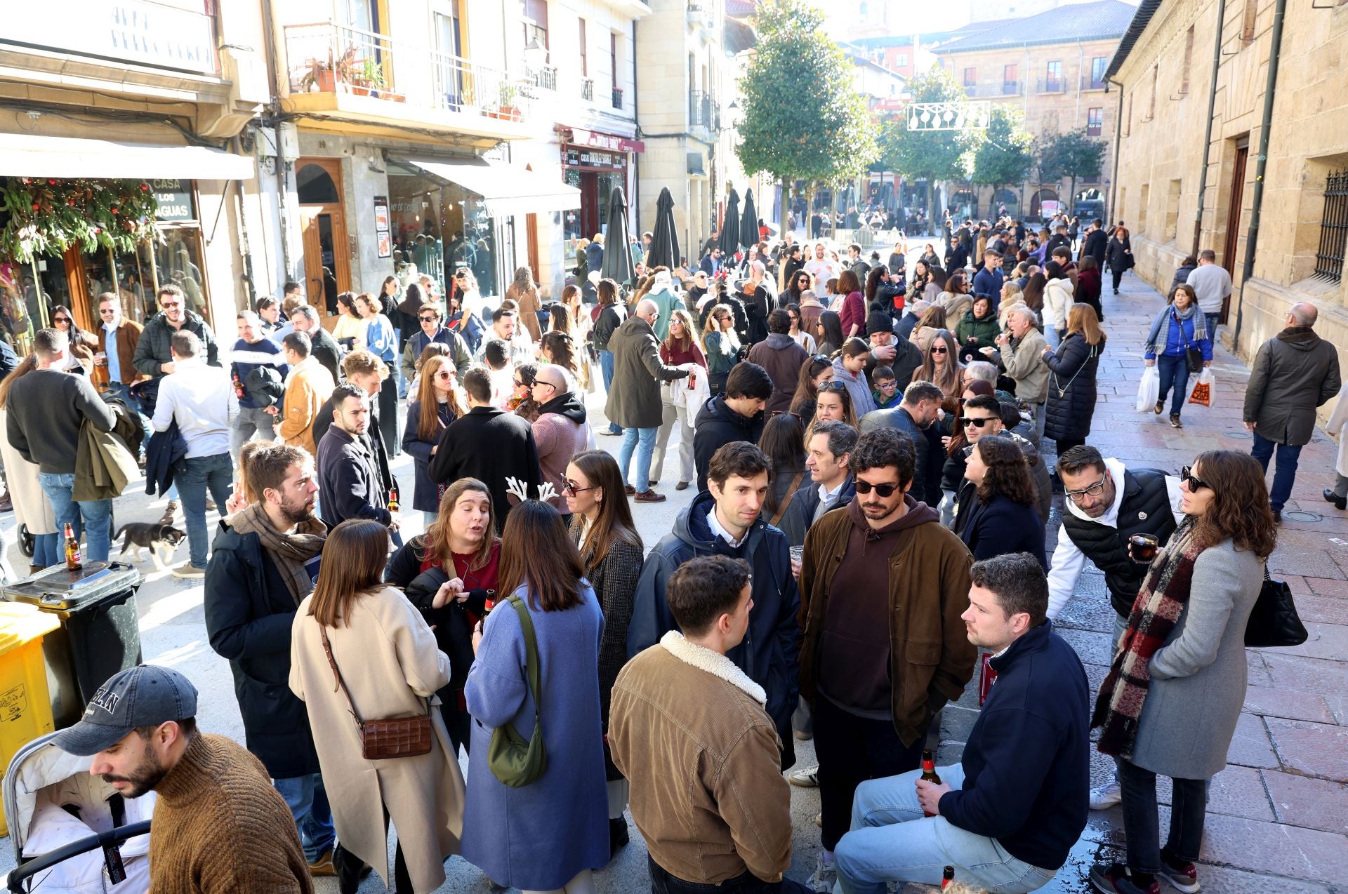 Asturias, de terraceo para brindar por el nuevo año