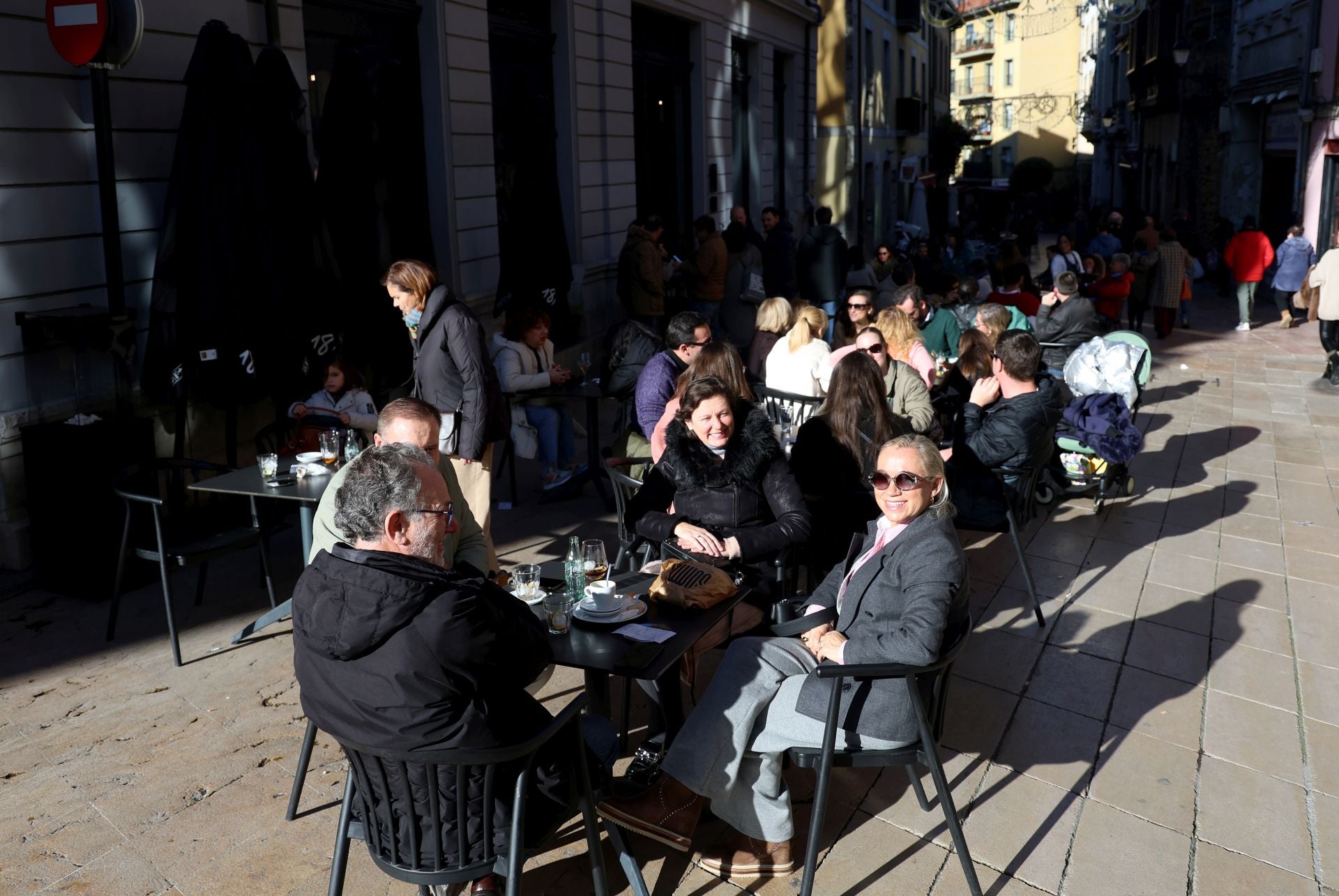 Asturias, de terraceo para brindar por el nuevo año