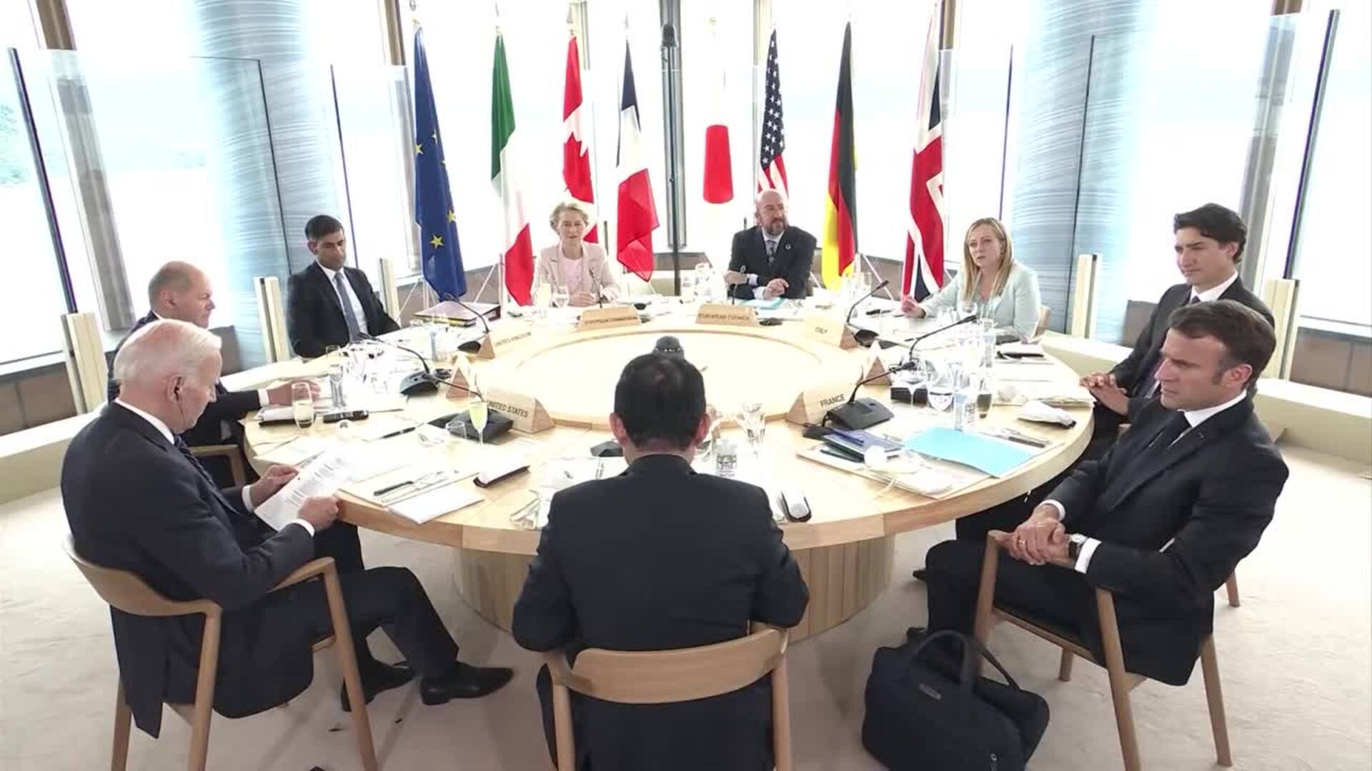 El G7 condena "por unanimidad" el ataque de Irán contra Israel
