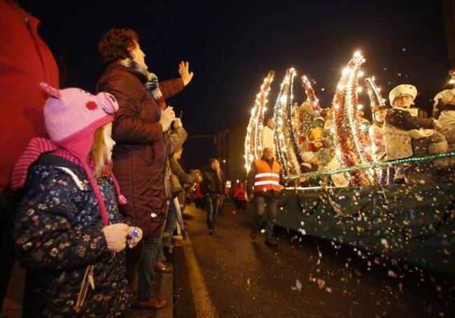 Cabalgata de Reyes de Langreo.