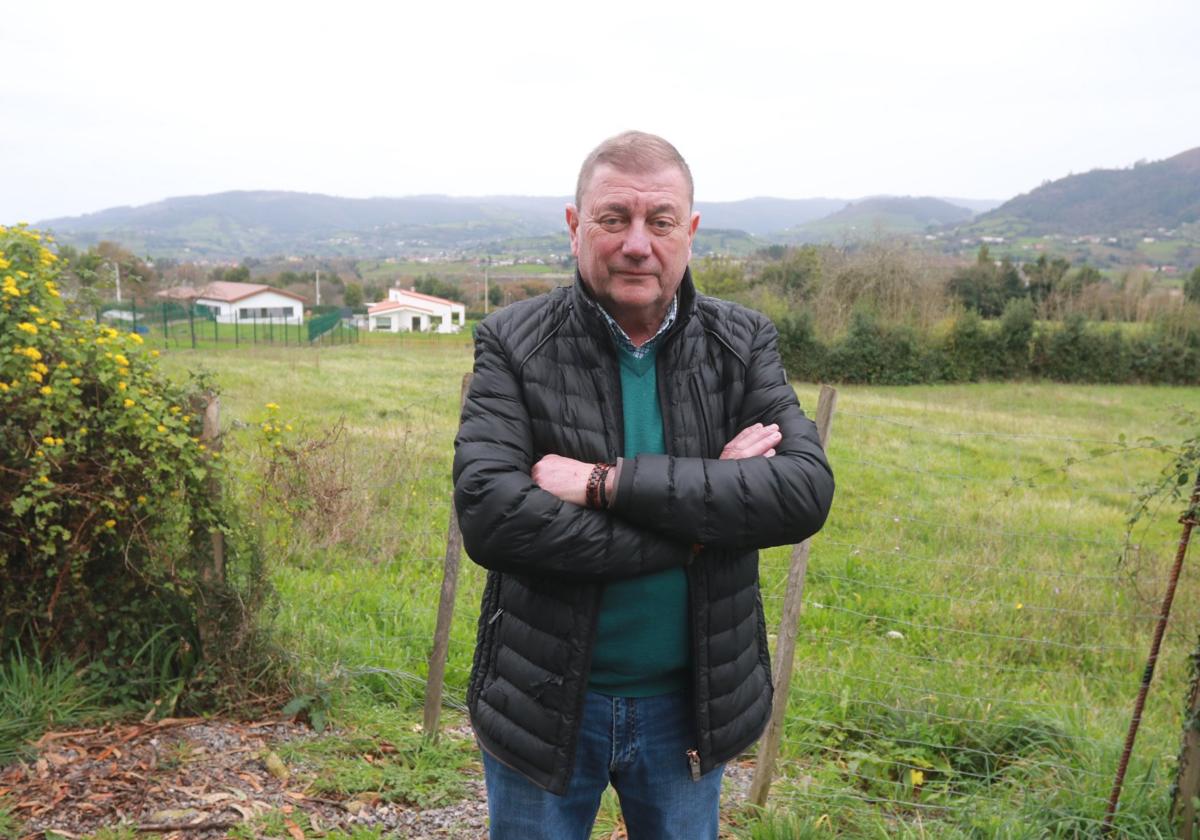 Miguel Llanos, presidente de la Federación de vecinos de la zona rural 'Les Caseries'.