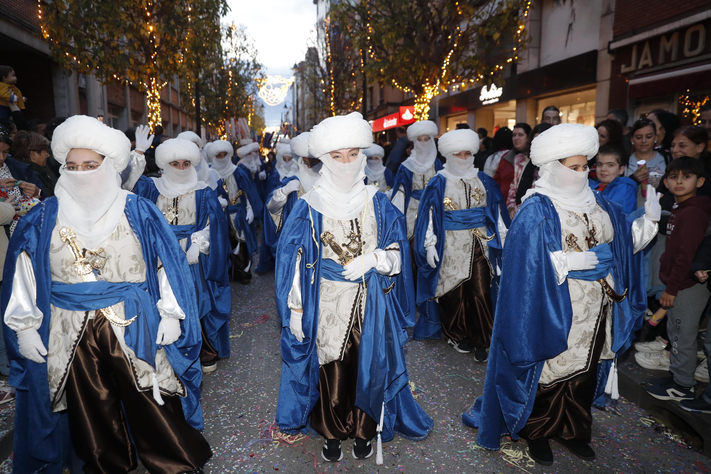 Las imágenes de la llegada de los Reyes Magos a Gijón