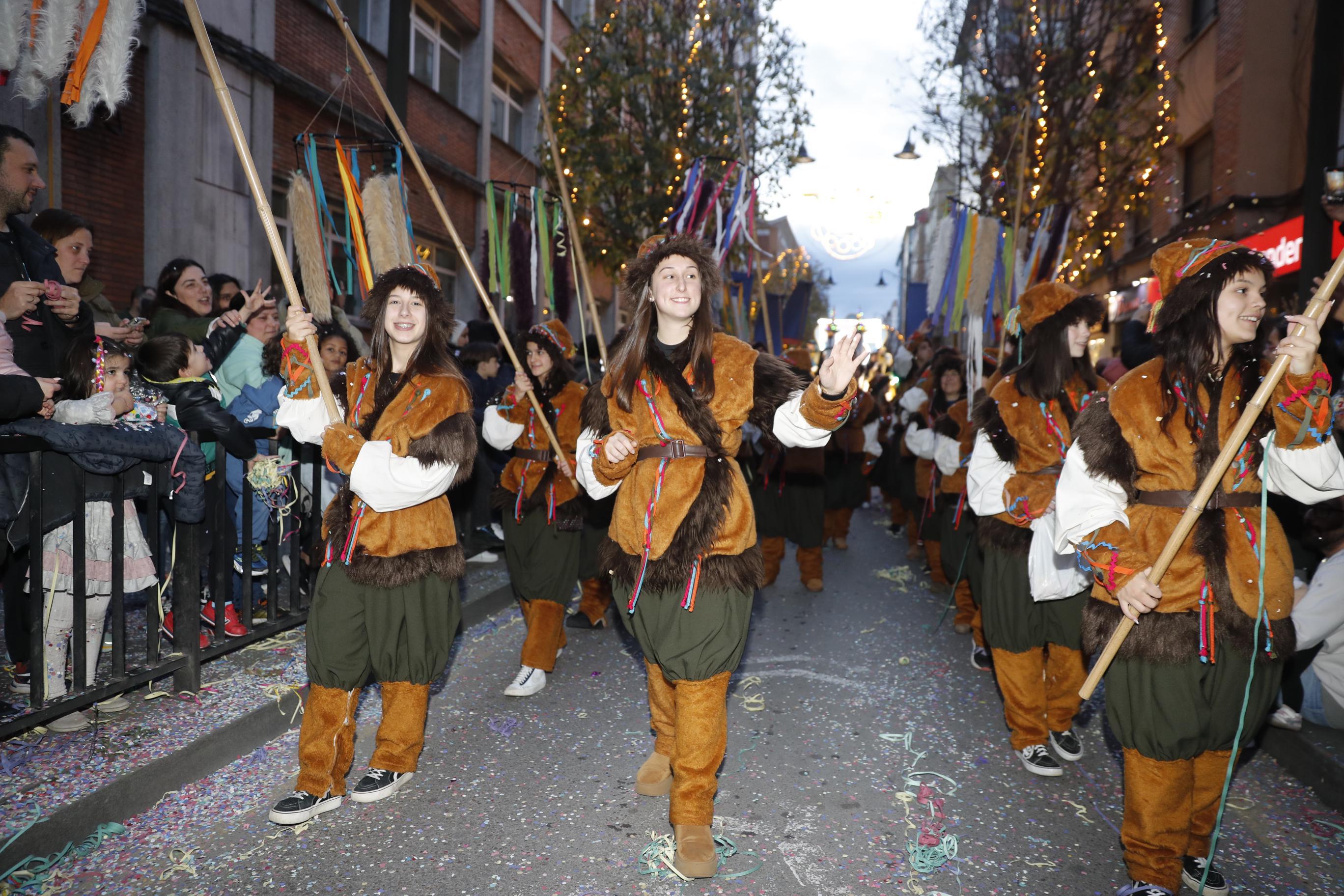 Las imágenes de la llegada de los Reyes Magos a Gijón