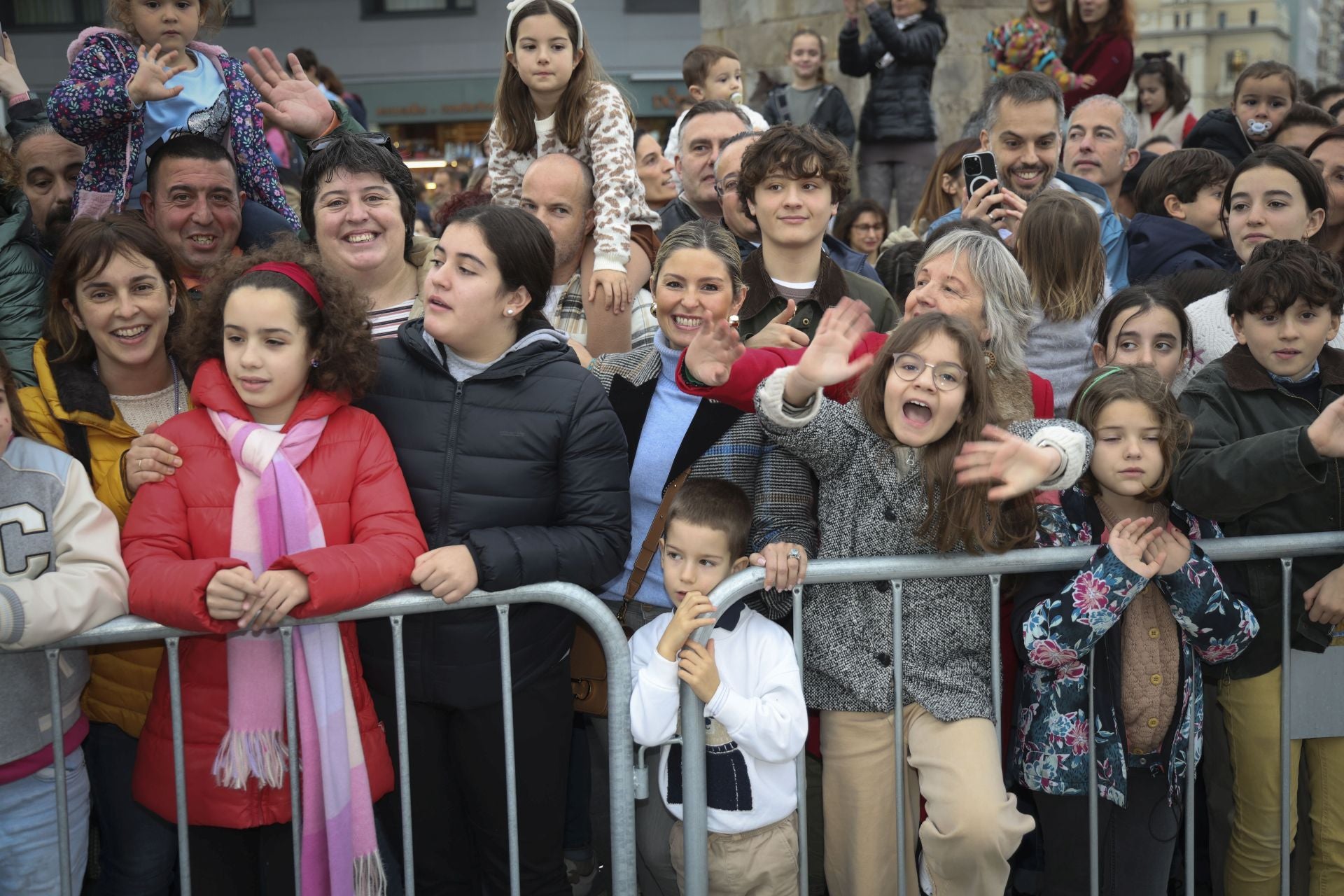 Las imágenes de la llegada de los Reyes Magos a Gijón