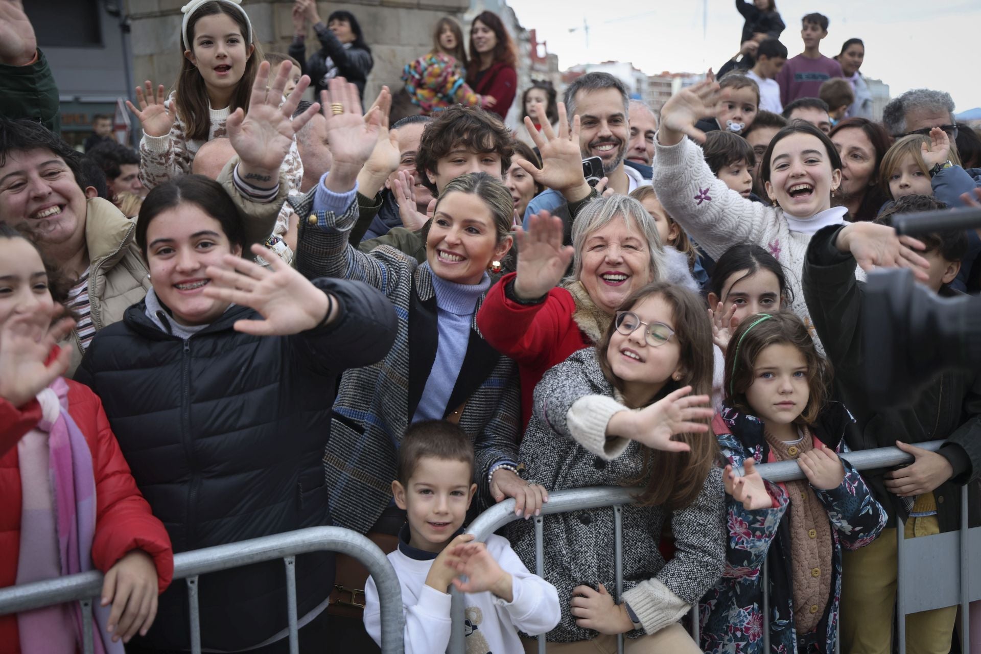 Las imágenes de la llegada de los Reyes Magos a Gijón