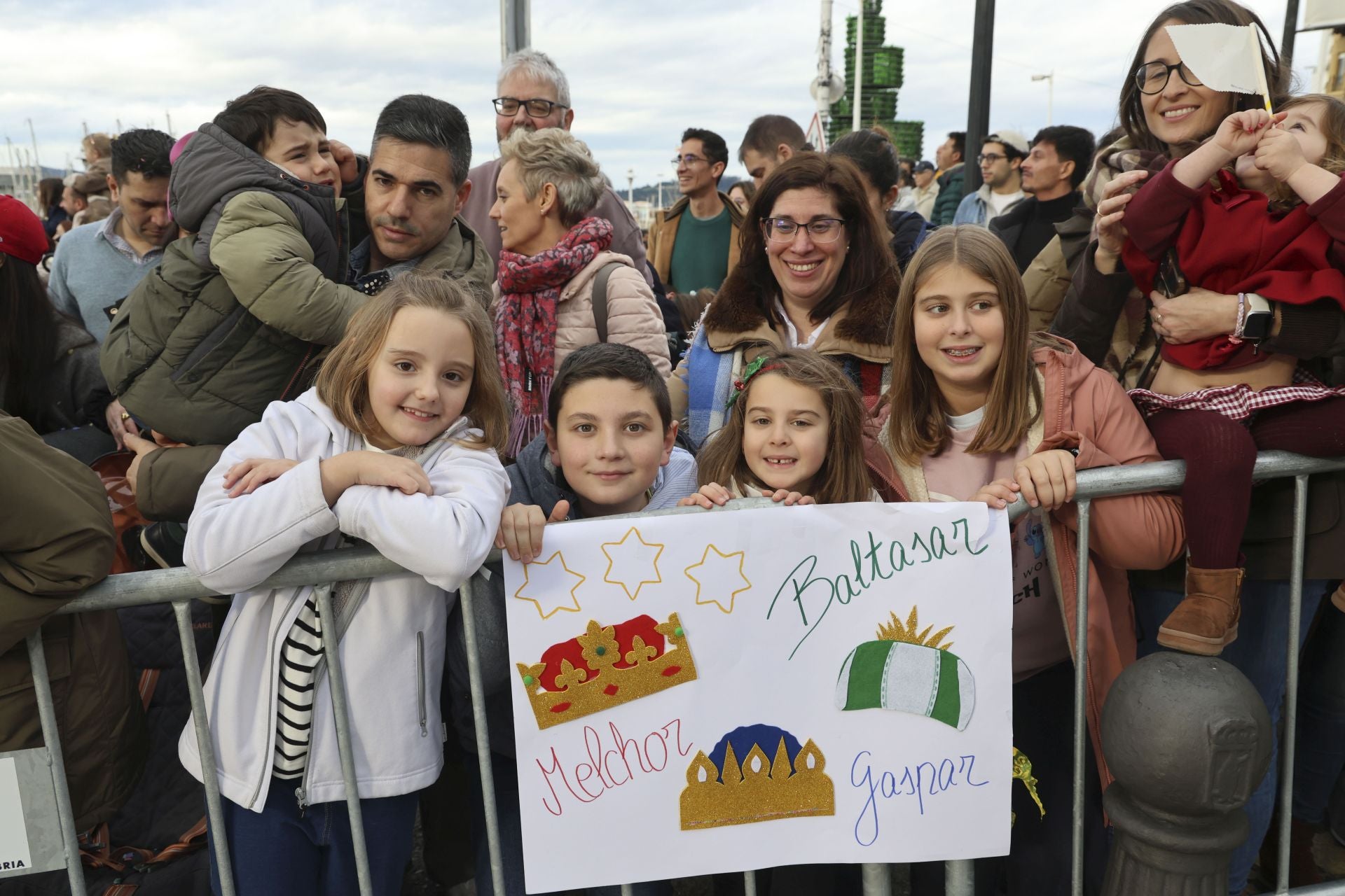 Las imágenes de la llegada de los Reyes Magos a Gijón