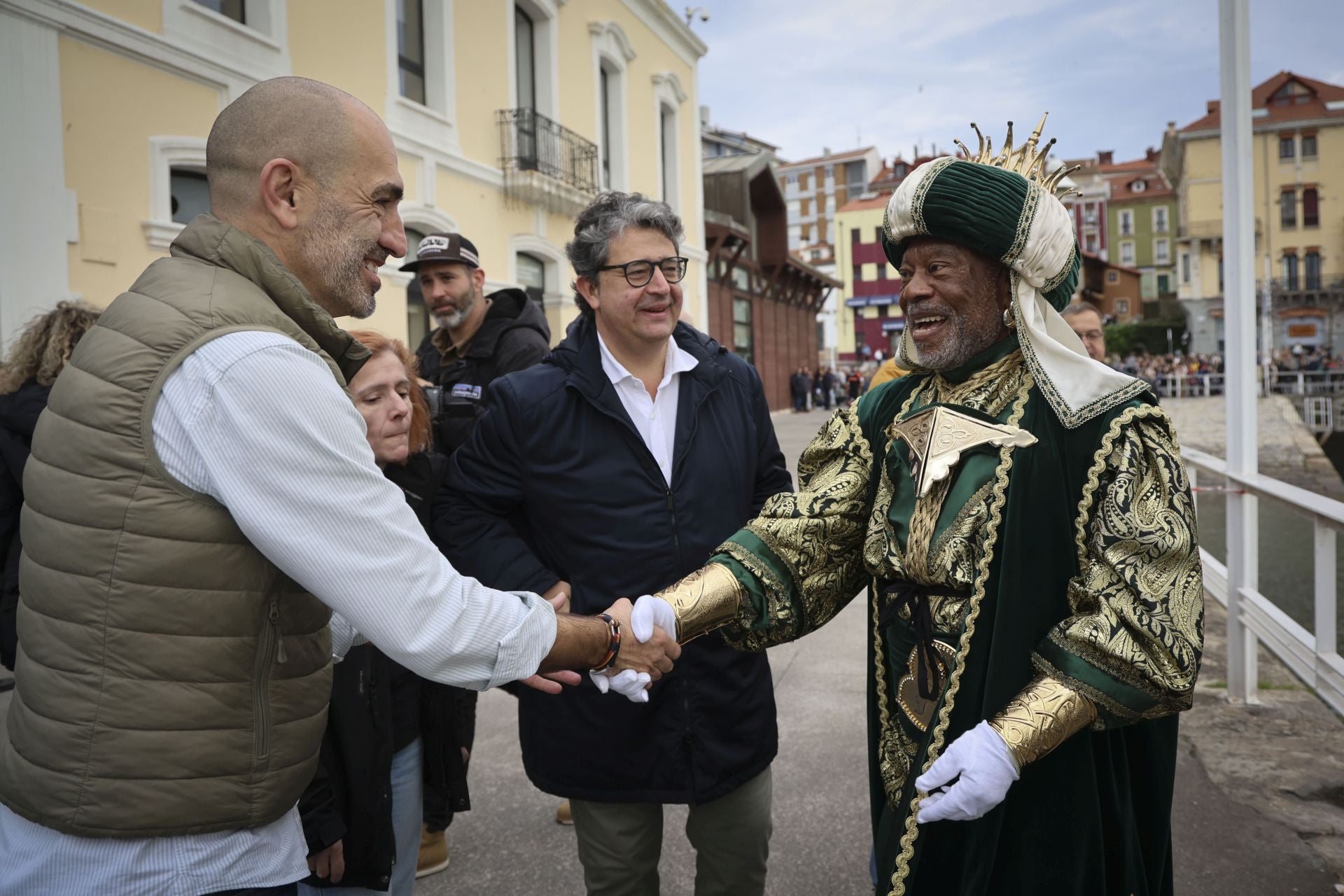 Las imágenes de la llegada de los Reyes Magos a Gijón