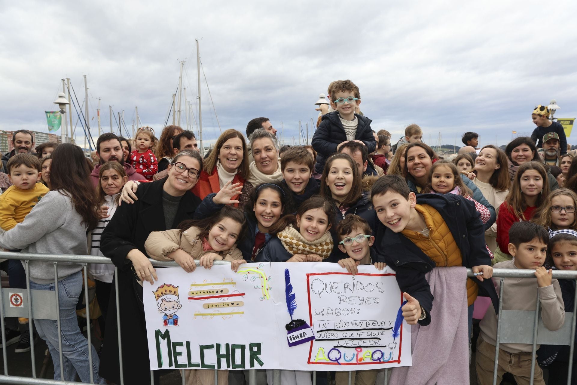 Las imágenes de la llegada de los Reyes Magos a Gijón