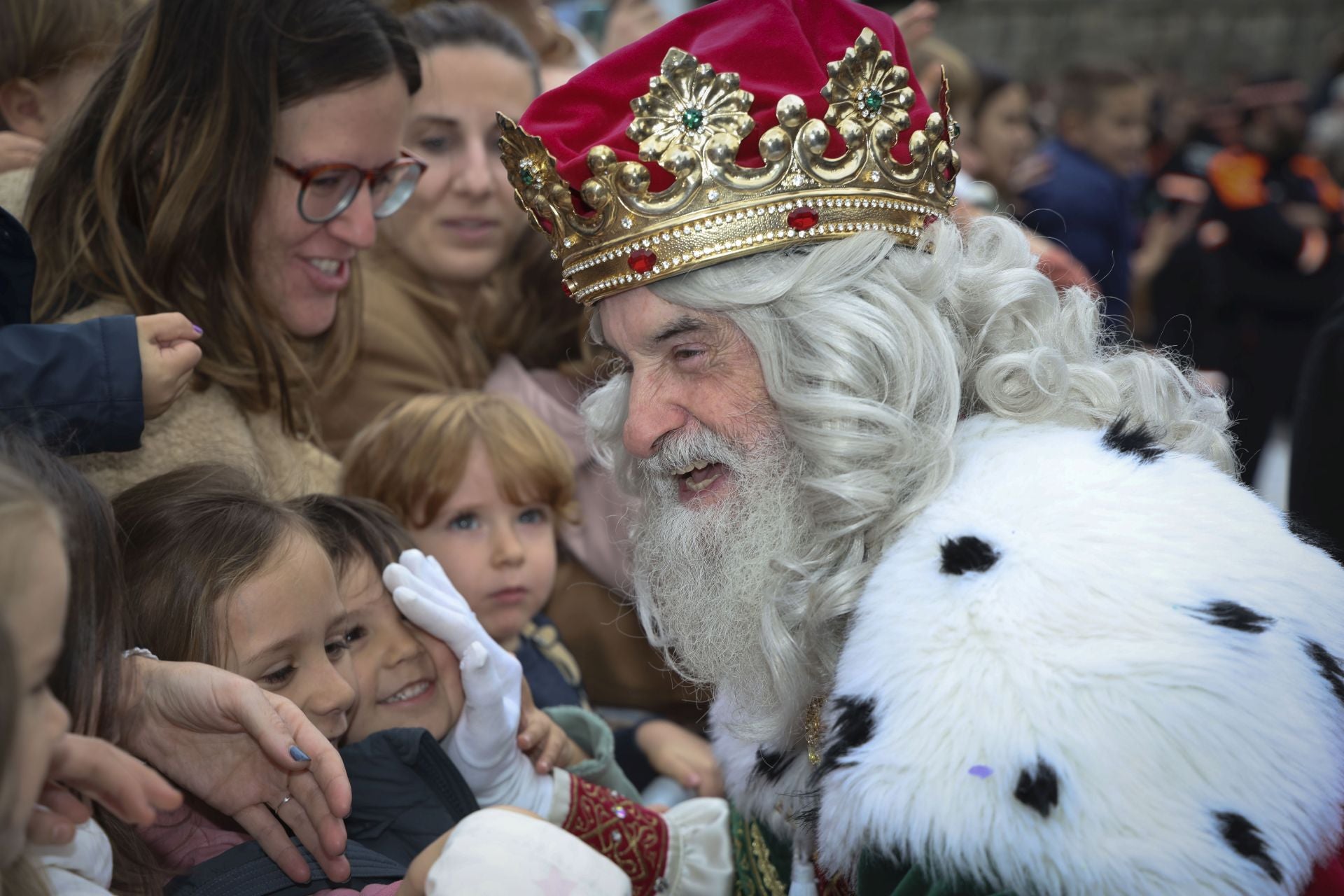 Las imágenes de la llegada de los Reyes Magos a Gijón