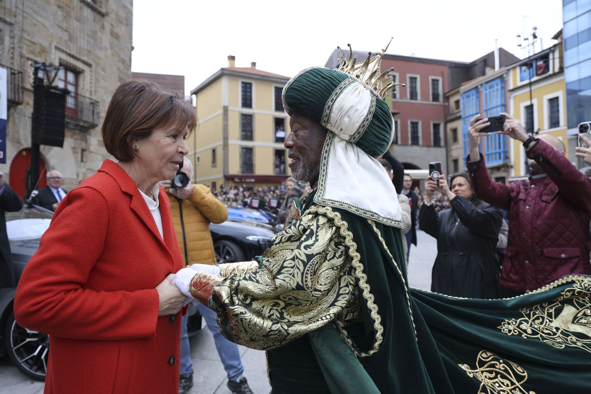 Las imágenes de la llegada de los Reyes Magos a Gijón