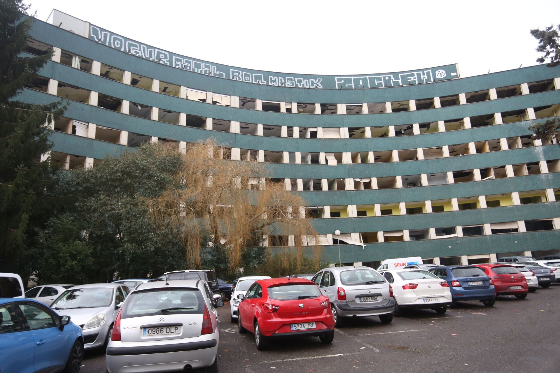 El viejo HUCA, un imán para los saqueadores