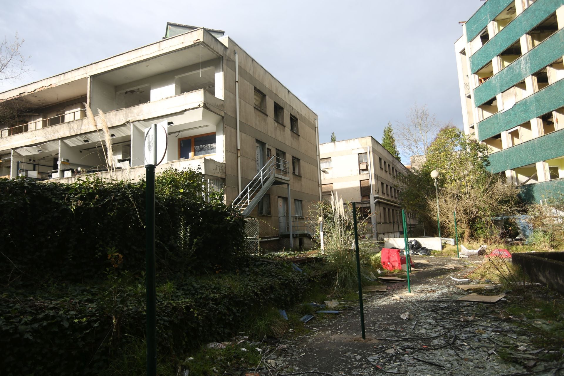 El viejo HUCA, un imán para los saqueadores