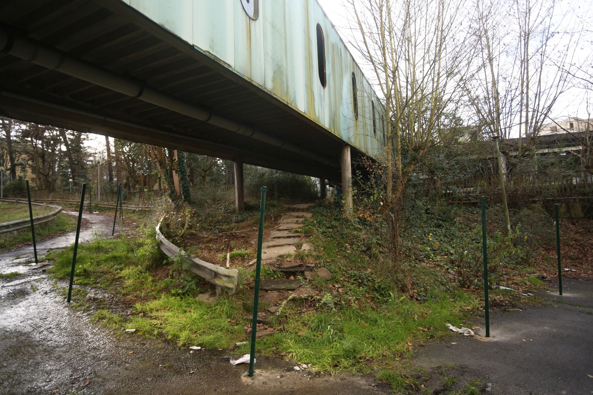 El viejo HUCA, un imán para los saqueadores