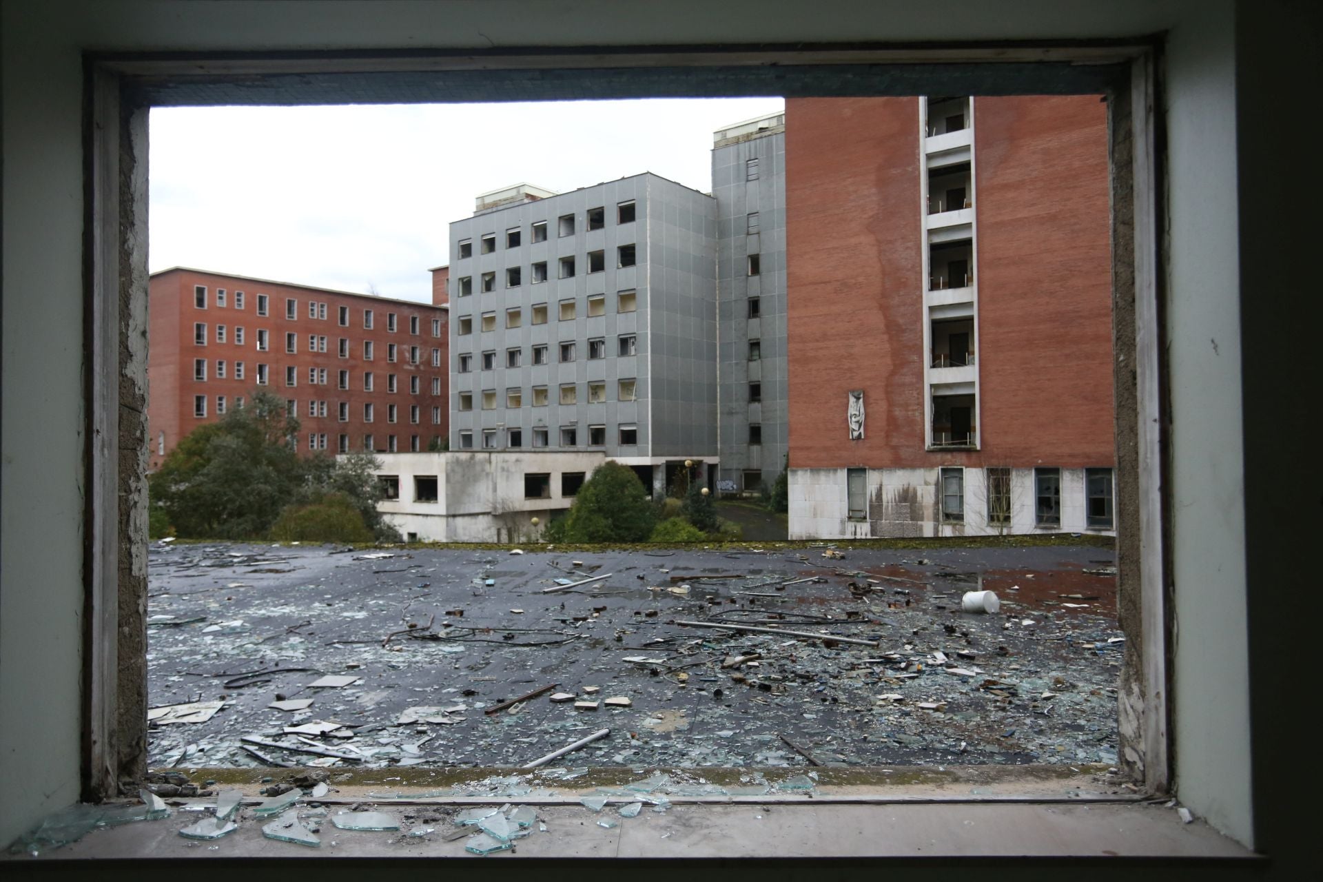 El viejo HUCA, un imán para los saqueadores