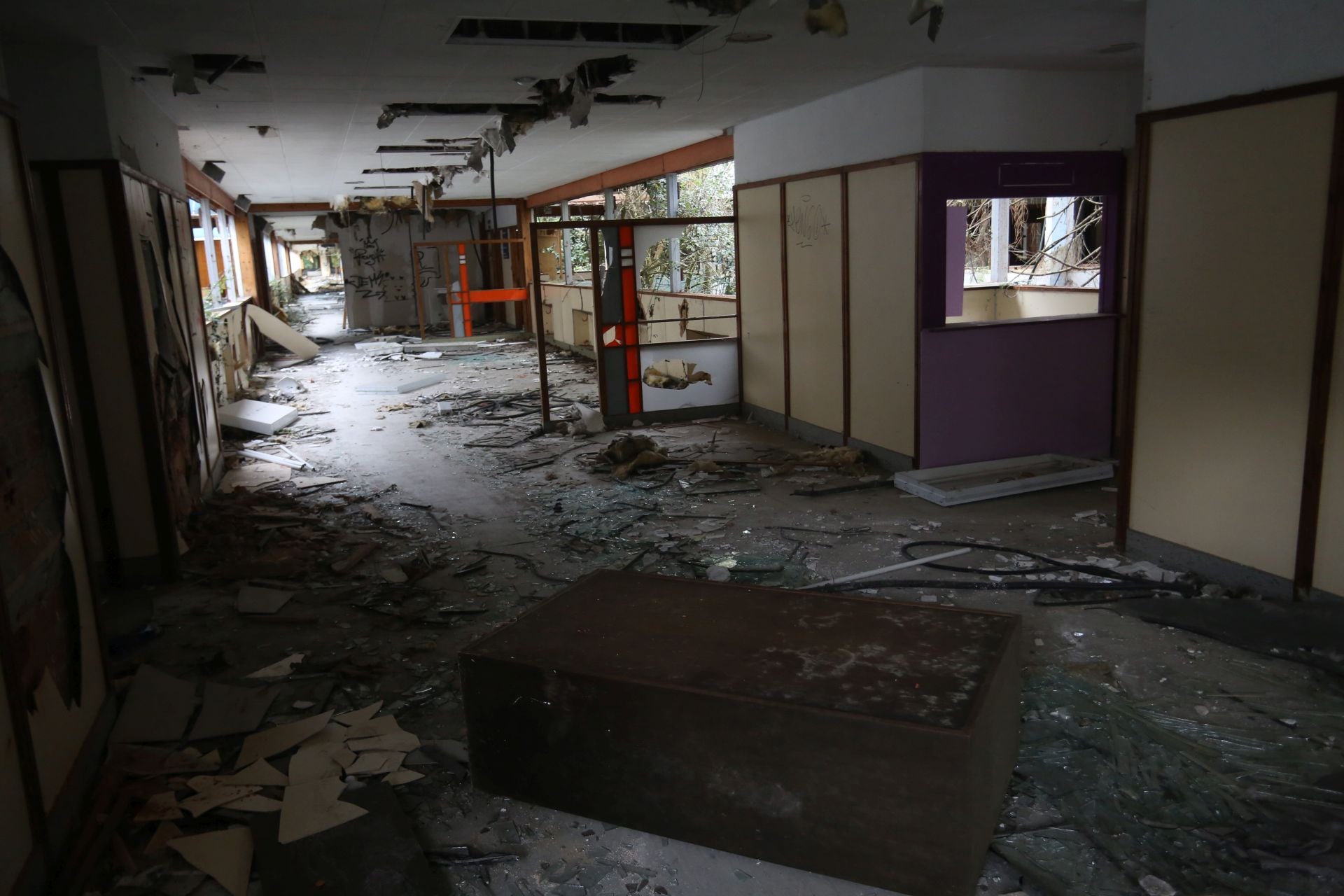 El viejo HUCA, un imán para los saqueadores