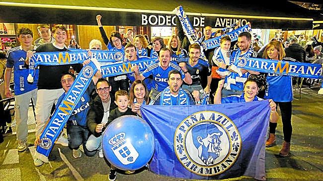 Imagen antes - Los últimos en llegar al derbi asturiano