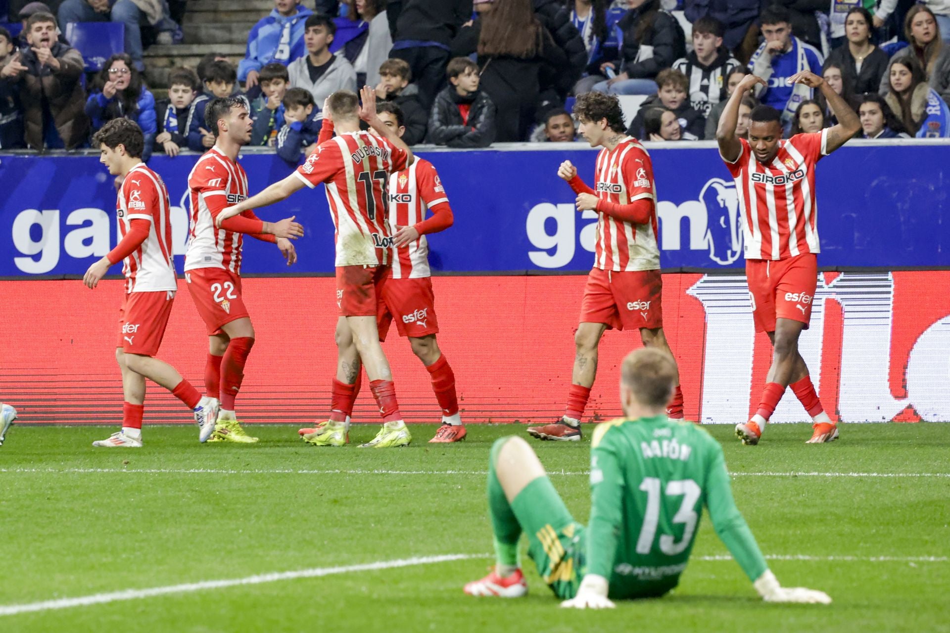 Las mejores imágenes del Real Oviedo - Sporting de Gijón